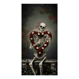 Gothic Rose Queen – Dark Romantic Art Poster