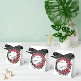 Gothic Rose Wedding Frame Wedding Geschenkschachtel