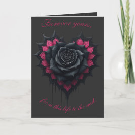 Gothic Roses Melancholic Elegance  Karte