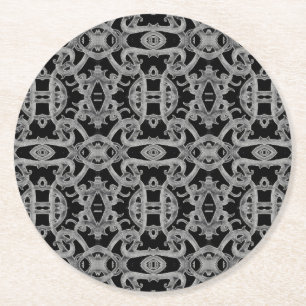 GOTHIC Runden Bierdeckel Runder Pappuntersetzer