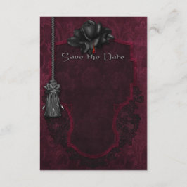 Gothic Save the Date Card