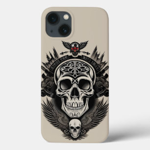 Gothic-Schädel-Design Case-Mate iPhone Hülle
