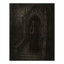 Gothic-Schädel- und Grabposter