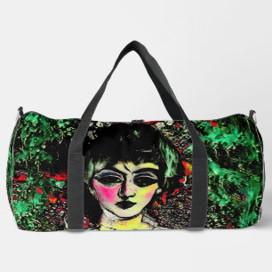 Gothic-Schönheitsporträt Duffle Bag