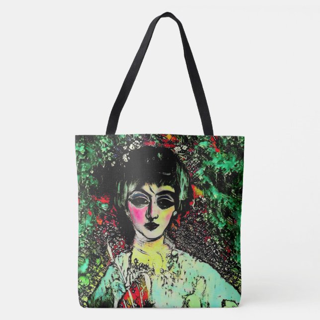 Gothic-Schönheitsporträt  Tasche (Vorderseite)