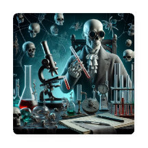 Gothic Scientist bei der Arbeit