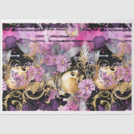 Gothic Shabby Glam H Decoupage Paper Seidenpapier