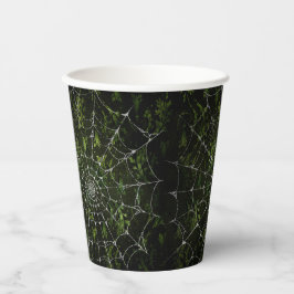 Gothic Silver Web erschüttert Pappbecher