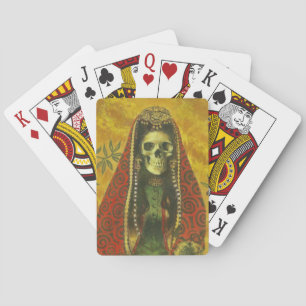 Gothic Skeleton Hexenkarte Spielkarten