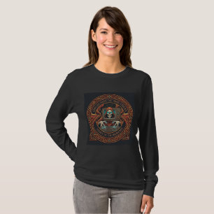 Gothic Skeleton TV Langarmshirt T-Shirt