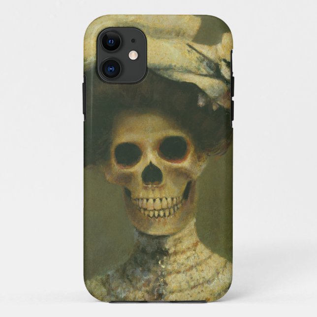 Gothic Skelett Lady Case Mate ID (Rückseite)