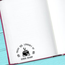 Gothic-Skelett-Rosen aus der Bibliothek des Buches