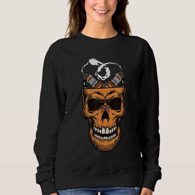 Gothic Skull Dampfe mit Dampfen MODs & Tanks (Vorderseite)