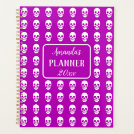 Gothic Skull elegantes pink 2024 Planer