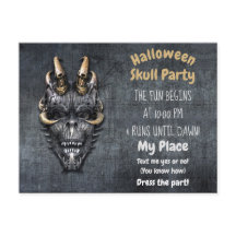 Gothic Skull-Halloween-Party