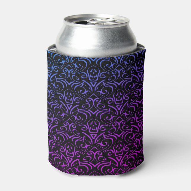 Gothic Skull Pattern Dosenkühler (Kanne Vorderseite)