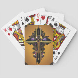 Gothic Skull Playing Card Spielkarten