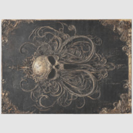 Gothic Skull Seidenpapier