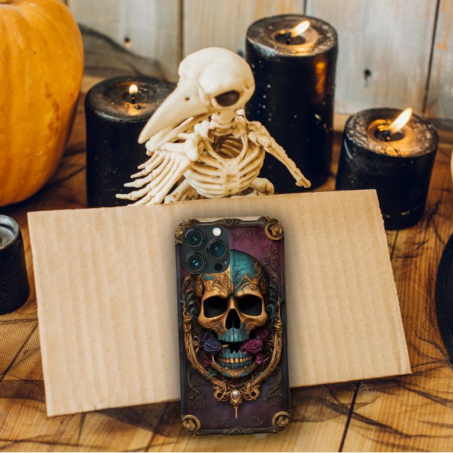 Gothic Skull Verziert Case-Mate iPhone Hülle (Von Creator hochgeladen)