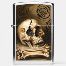 Gothic Skulls and Venomous Spiders