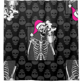 Gothic-Skulptur Duschvorhang