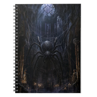 Gothic Spider Dark Victorian Kunstprint Notizblock