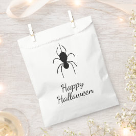 Gothic Spider Halloween-Party Einfach Schwarz-weiß Geschenktütchen