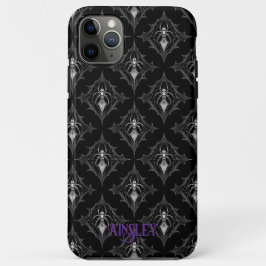 Gothic Spider Pattern Black Case-Mate iPhone Hülle