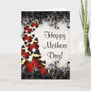 Gothic-Spitzenmütter Karte