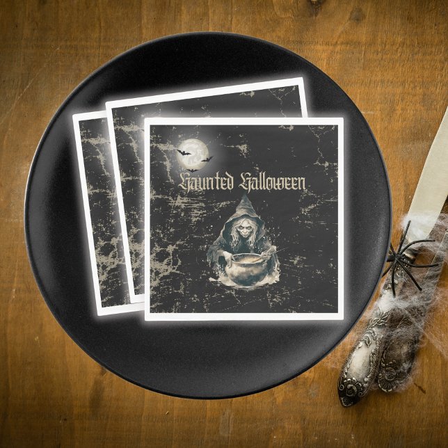 Gothic Spuk House Hexenkostüm Party Serviette (Von Creator hochgeladen)