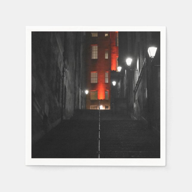 Gothic Staircase Serviette (Vorderseite)