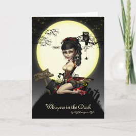 Gothic Steampunk Lolita Blank Note Card Karte