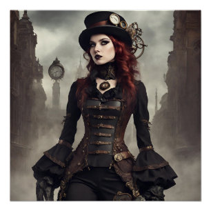 Gothic Steampunk Poster