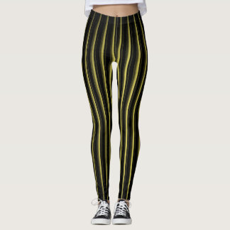Gothic Streifen Leggings