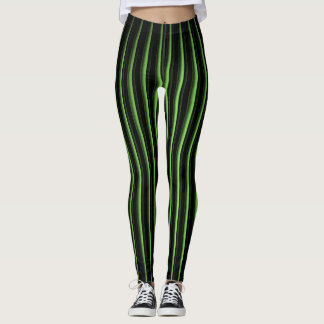 Gothic Streifen Leggings