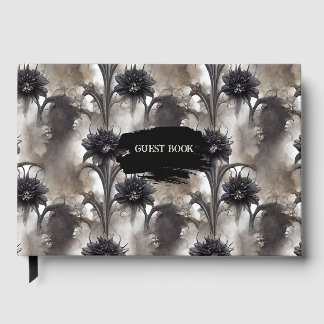 Gothic Style Dark Wedding Gästebuch