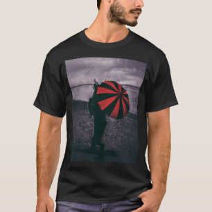 Gothic Style Lonely Girl T - Shirt