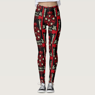 Gothic Subculture Post Punk Leggings