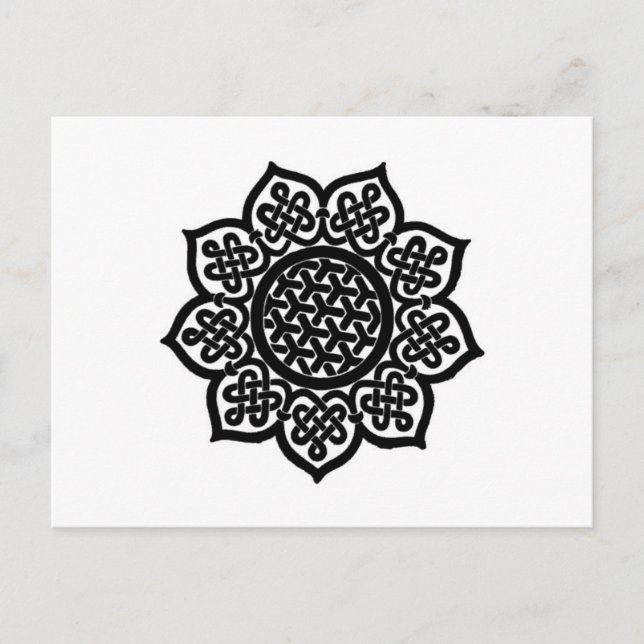 GOTHIC SUN POSTKARTE (Vorderseite)