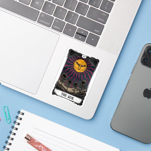 Gothic Sun Tarot Aufkleber