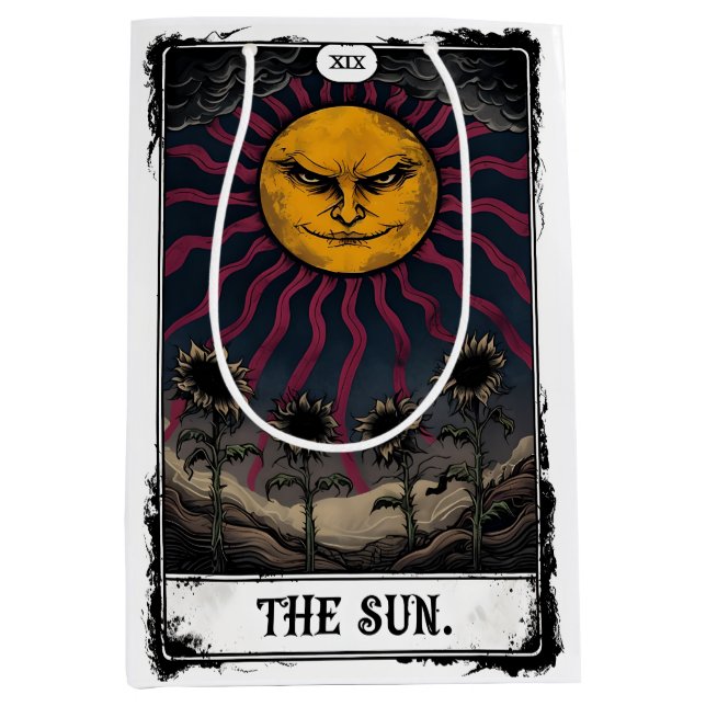Gothic Sun tarot Mittlere Geschenktüte (Vorderseite)