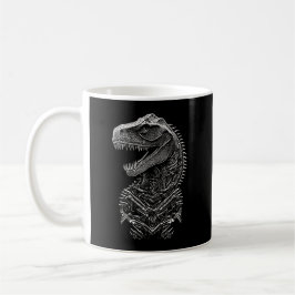 Gothic T-Rex Dinosaur Kaffeetasse