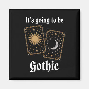 Gothic Tarot Karten Schicksal Mittelalterliche Lit Magnet