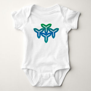 Gothic Tri-Blade Baby Strampler