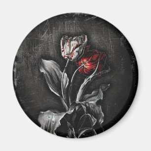 Gothic Tulips Magnet