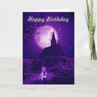 Gothic Tween Geburtstagkarte