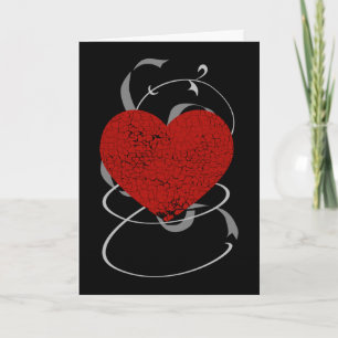 Gothic Valentine's Day Card Feiertagskarte