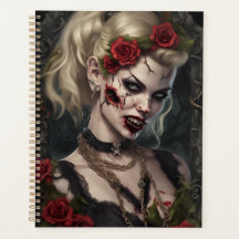 Gothic Vampir Königin Planer | Dunkle Fantasy Gehö