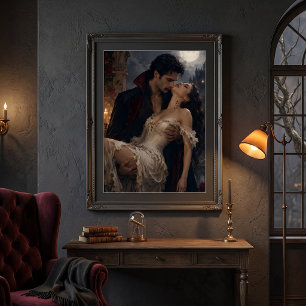 Gothic-Vampir-Romanze - Fantasy-Vampir & Dame Poster