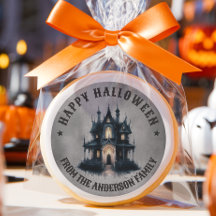 Gothic Victorian Spukhaus Frohes Halloween